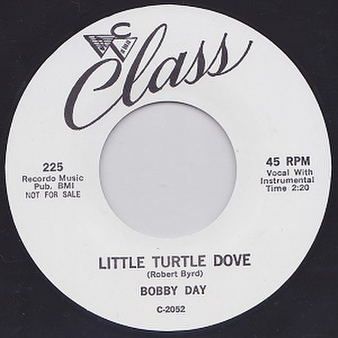BOBBY DAY/Little Turtle Dove(7”)