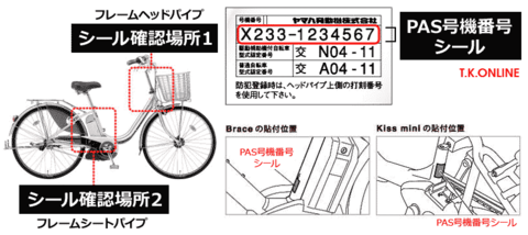 YAMAHA PAS Kiss 2017 PA26K X0TJ テモトデロック2 フルセット【操作レバー、アウターケーブル、インナーワイヤー、ロック機構】【黒】【代替品】