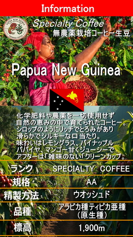 パプアニューギニア(200g)