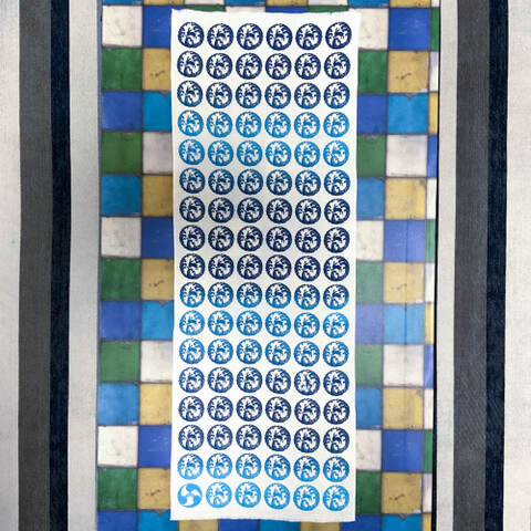 「波にウサギ」｜ひとつだけ波に乗ってるウサギがいます