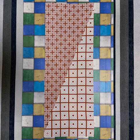 「三枡と六弥太格子」｜ますます良いことが重なるように