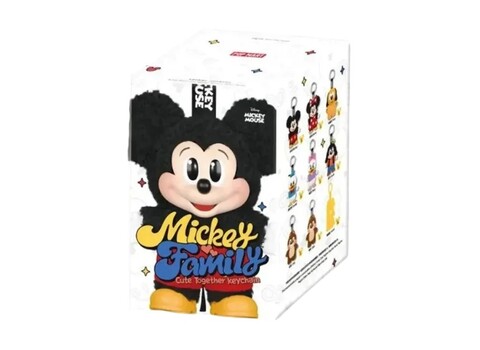 DISNEY Mickey Family Cute Together Series Plush Keychain [Piece]