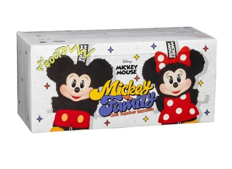 DISNEY Mickey Family Cute Together Series Plush Keychain [Assortment Box]