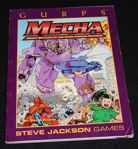 英語版 GURPS MECHA ガープス メカ