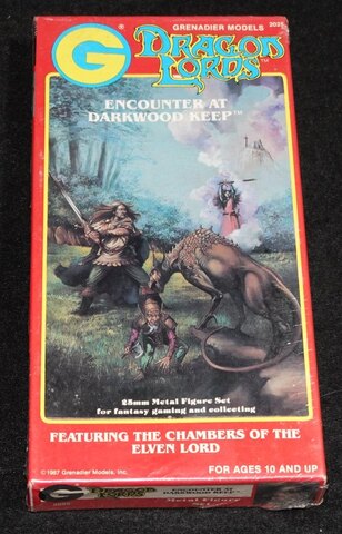 メタルフィギュア ドラゴンロード ダークウッドの要塞 GRENADIER