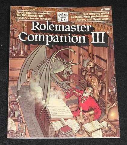 Rolemaster CompanionⅢ Rollmaster