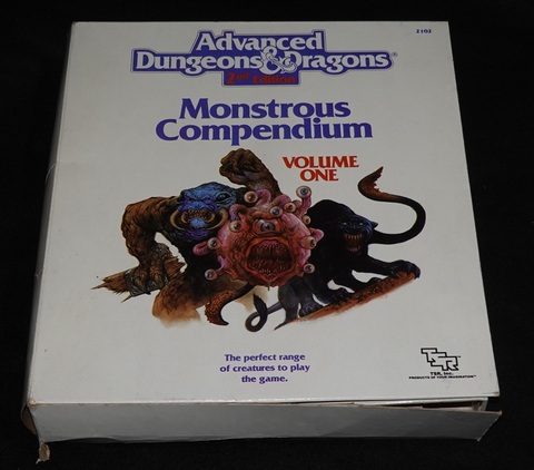 英語版AD&D Monstrous Compendium Vol.1 Vol.2 セット