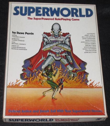 SUPER WORLD The SuperPowered RolePlayingGame