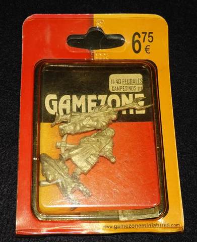 メタルフィギュア 農民兵Cセット GAMEZONE