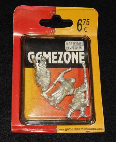 メタルフィギュア 農民兵Bセット GAMEZONE