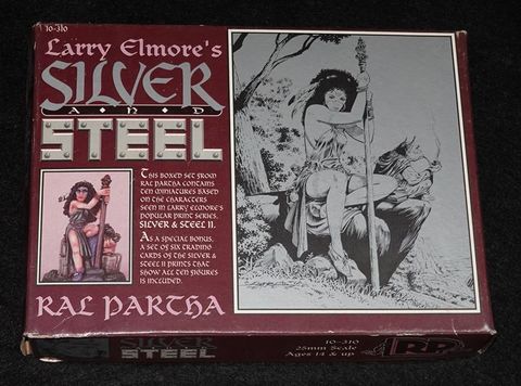 メタルフィギュア ラリー・エルモア シルバー＆スティール RALPARTHA