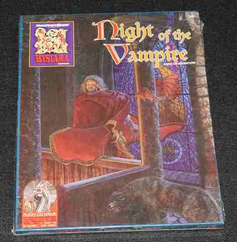英語版AD&D Night of the Vampire