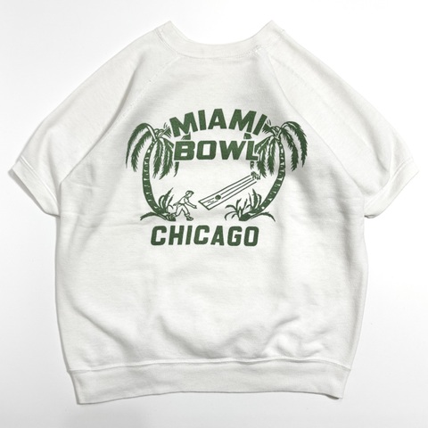 60s "MIAMI BOWL" S/S. SWEAT.
