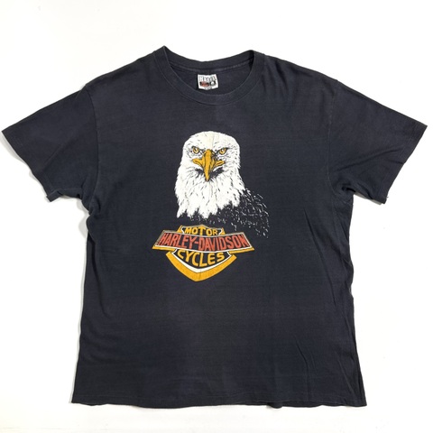 80s HARLEY DAVIDSON "EAGLE HEAD" BIKER Tee.