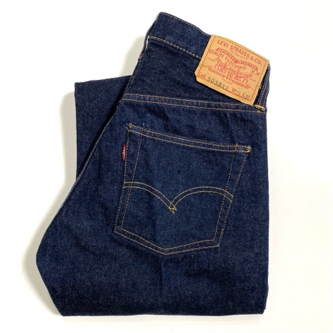 60s Levi's "ONE WASHED" 503BXX DENIM PANTS.
