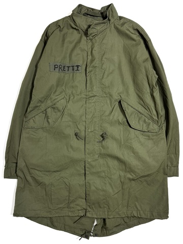 70s U.S.ARMY "NON WASH" M-65 FIELD PARKA.