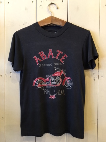 80s Hanes BIKER Tee.