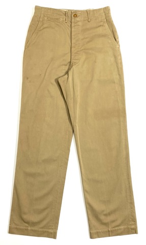 40s U.S.ARMY M-41 CHINO TROUSERS.
