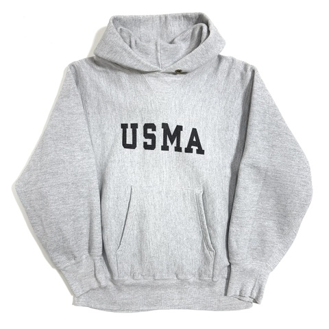 80s CHAMPION "U.S.M.A." MILITARY REVERSE WEAVE PARKA.
