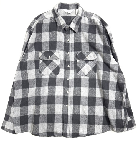 80s~ FIVEBROTHER "4XL" HEAVY FLANNEL SHIRT.