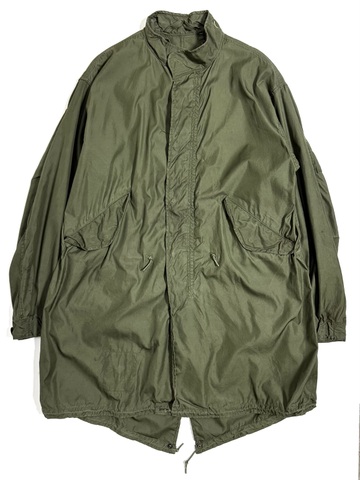 70s U.S.ARMY "ALUMINUM ZIP." M-65 FIELD PARKA.
