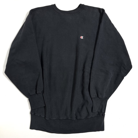 90s CHAMPION "BLACK" REVERSE WEAVE.