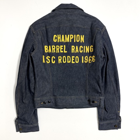 60s Lee NON WASH 101-J with EMBROIDER.