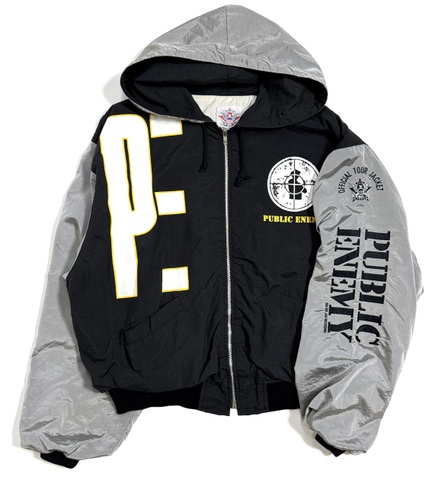 90s PUBLIC ENEMY OFFICIAL TOUR JACKET.