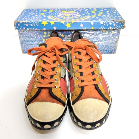 70s PETERMAX by RANDY CANVAS SNEAKER.