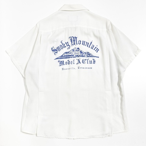 60s KING LOUIE "FORD" BOWLING SHIRT.