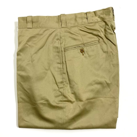 60s U.S.ARMY DEAD STOCK CHINO TROUSERS.