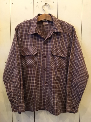 50s TOWNCRAFT COTTON SHIRT.
