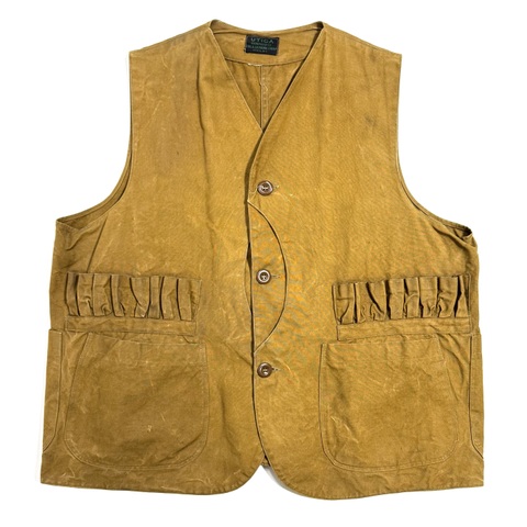 40s DUXBAK HALF MOON HUNTING VEST.