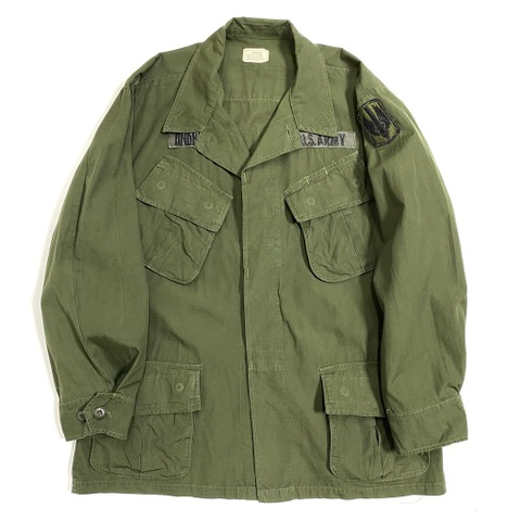 60s U.S.ARMY JUNGLE FATIGUE JACKET.