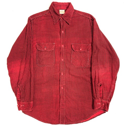 60s PENNEY'S PRINTNEL SHIRT.