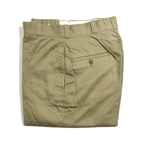 70s U.S.ARMY DEAD STOCK MILITARY CHINO TROUSERS.