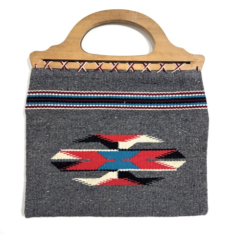 40s LA AZTECA DEAD STOCK CHIMAYO BAG.