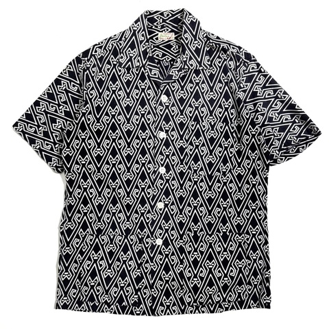 50s JANTZEN COTTON HAWAIIAN SHIRT.