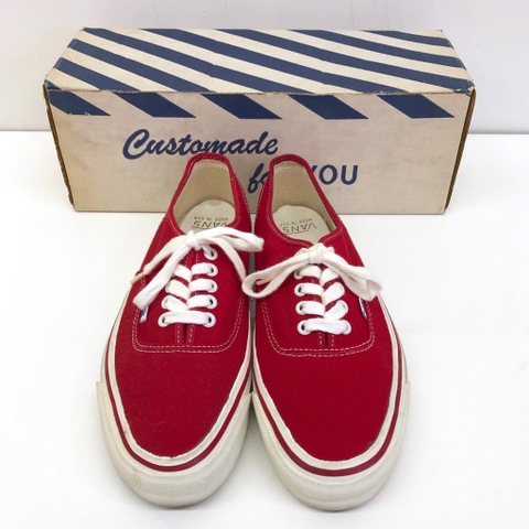 70s VAN DOREN AUTHENTIC LACEDECK SHOES.