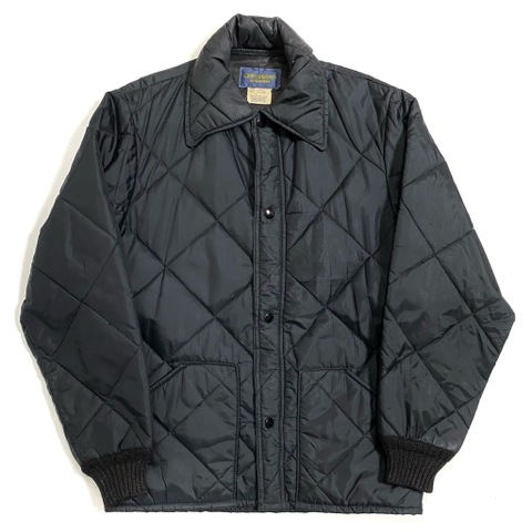70s~ OSH KOSH BLACK NYLON JACKET.