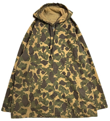 60s DUXBAK DUCK HUNTER CAMO PARKA.