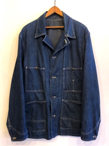 50s HEAD LIGHT DENIM COVERALL.