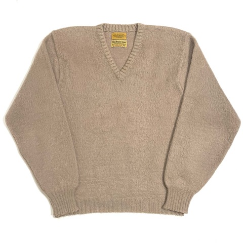 ~60s LORD JEFF "THE BAGGY SHAG" MOHAIR KNIT SWEATER.