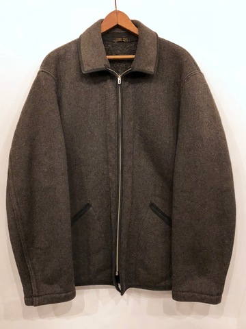 ~40s BROWN'S BEACH WOOL  JACKET