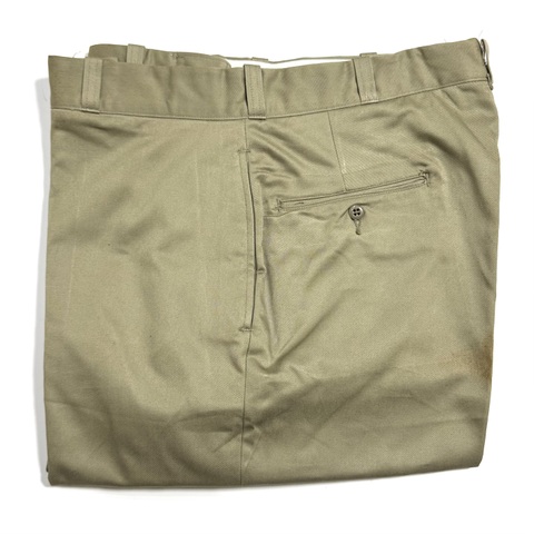 70s U.S.ARMY DEAD STOCK CHINO TROUSERS.