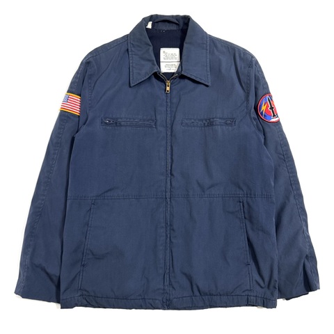 80s U.S.NAVY UTILITY JACKET.