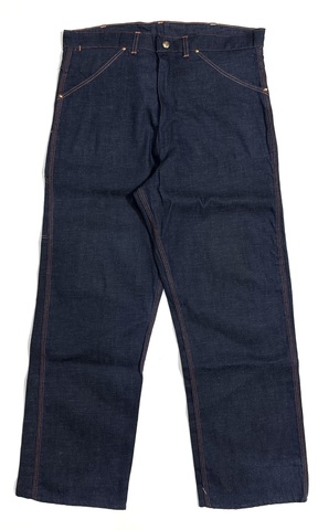 60s ALDENS ONE WASH? DENIM PAINTER PANTS.