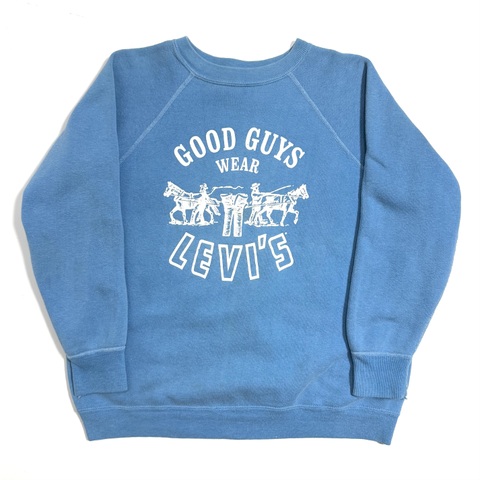 60s~ LEVI'S PRINT SWEAT SHIRT.