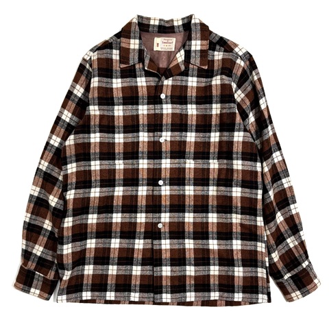 60s TOWNCRAFT WOOL SHIRT.