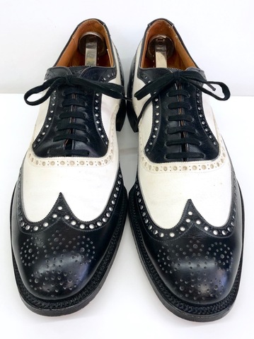 50s ALLEN EDMONDS LEATHER SHOES.